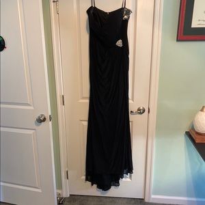 NWT B’Dazzle Evening Gown Prom Dress Black